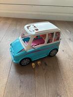 Barbie camper hondjes kledingkast sportauto, Ophalen of Verzenden, Zo goed als nieuw, Barbie