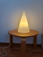 Teepee tafellamp SCE Frankrijk glas variant mat mooie staat, Ophalen, Modern vintage interieur design, Minder dan 50 cm, Glas