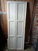 Set twee delige gescharnierde luiken ( brocante), Huis en Inrichting, Ophalen of Verzenden