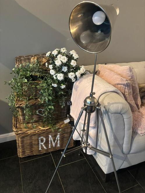 Riviera maison lamp op hoogte verstelbaar, Huis en Inrichting, Lampen | Vloerlampen, Zo goed als nieuw, Minder dan 100 cm, Ophalen of Verzenden