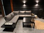 Lounge set met tafel - Perfect voor de tuin!, Ophalen, 5 zitplaatsen, Kunststof, Zo goed als nieuw