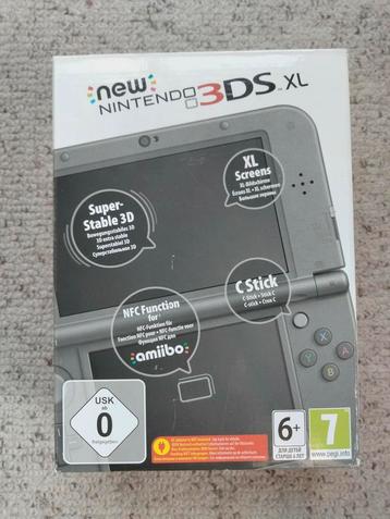 New Nintendo 3DS XL (doos, wig en manuals) beschikbaar voor biedingen