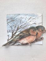 Kerst 3d kerstplaatje..kant en klaar voor 0,25, Hobby en Vrije tijd, Ophalen of Verzenden, Nieuw, Kerst, Knipvel