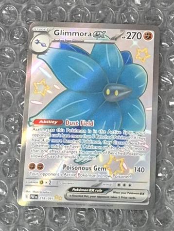 Glimmora ex 218/091 Paldean Fates Scarlet & Violet beschikbaar voor biedingen