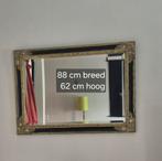 Barok spiegel, zwart met goud. Vintage spiegel, Ophalen