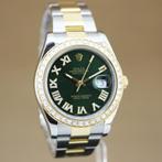 Rolex Datejust II 116333 Diamonds Fullset, Staal, Gebruikt, Rolex, Polshorloge