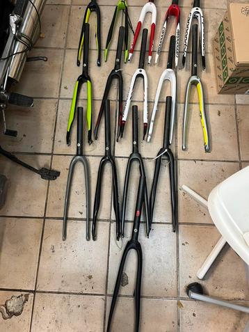 Carbon racefiets voorvorken (cannondale, cube) beschikbaar voor biedingen