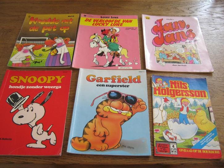 Stripboeken ( 1980-1990), Boeken, Stripboeken, Gelezen, Meerdere stripboeken, Ophalen of Verzenden