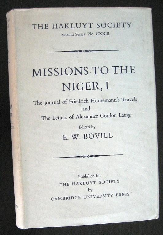 Missions to the Niger V1 Hornemann's Travels HC Afrika, Ophalen of Verzenden