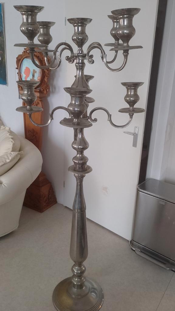 Grote kandelaar 180 cm hoog, Antiek en Kunst, Antiek | Kandelaars, Ophalen