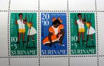 Suriname Kinderzegels 1967 Kinderspelen blok Postfris, Verzenden, Postfris