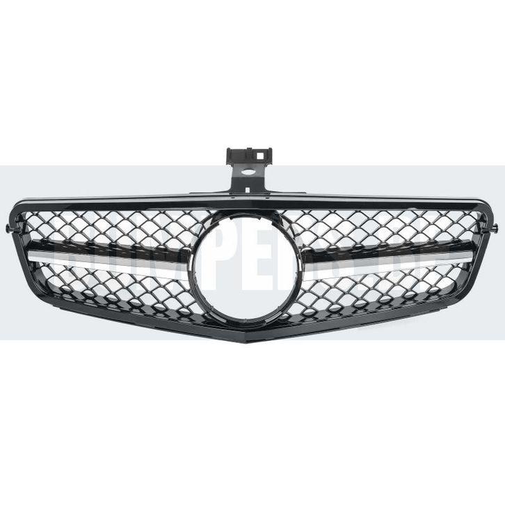 Grill Hoogglans Zwart Radiatorgrille met Chroom AMG Look Mer, Auto-onderdelen, Overige Auto-onderdelen, Gebruikt, 6 maanden garantie