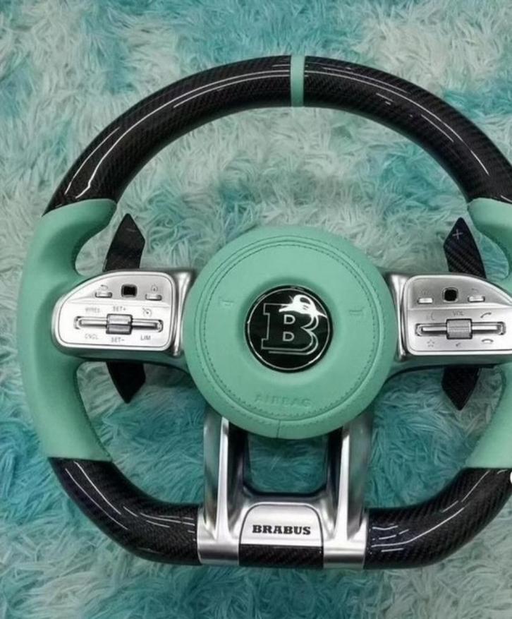 brabus stuur embleem brabus logo G-klasse E-klasse C-klasse, Auto diversen, Onderhoudsmiddelen, Ophalen of Verzenden