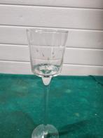 waxinehouder glas met decorprent, Ophalen of Verzenden, 'T Olde Gre-j, Info@toldegrej.nl, Endepoelstraat 20f Didam