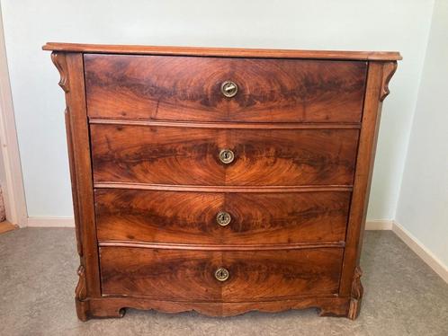 Oud houten ladekastje, Huis en Inrichting, Kasten | Ladekasten, Gebruikt, Minder dan 100 cm, 50 tot 100 cm, 50 tot 75 cm, Overige houtsoorten