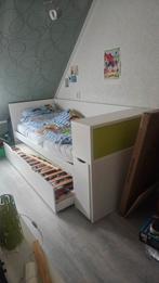 Bed met logeerbed en opbergruimte, Kinderen en Baby's, Kinderkamer | Stapelbedden en Hoogslapers, Ophalen, Gebruikt, Overige typen