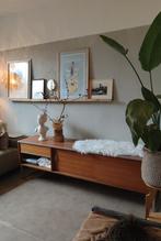 Afromosia Mid Century lowboard kast, Huis en Inrichting, Kasten | Dressoirs, Ophalen, Gebruikt, 25 tot 50 cm