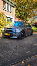 Supercharged Mini Cooper S - JCW look, 170pk, €4000 onderhou, Auto's, Mini, Voorwielaandrijving, Zwart, 4 cilinders, 4 stoelen