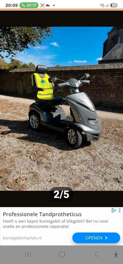 Scootmobiel Royale 4, Fietsen en Brommers, Scooters | Piaggio, Zo goed als nieuw, Ophalen