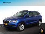Skoda Karoq 1.0 TSI Bns Ed. Plus|Pano|ACC|Canton|Trekhaak|Vi, Stof, Gebruikt, Blauw, 19 km/l