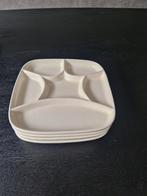 gourmetbord , vakkenbord, fonduebord 4 stuks, Ophalen, Zo goed als nieuw, Bord(en), Overige stijlen
