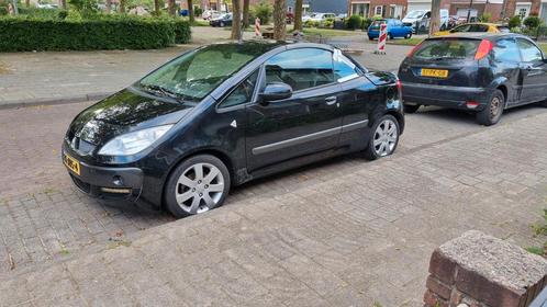 Mitsubishi Colt 1.5 CZC 2009 Zwart, Auto's, Mitsubishi, Particulier, Colt, Benzine, D, Cabriolet, Handgeschakeld, Origineel Nederlands