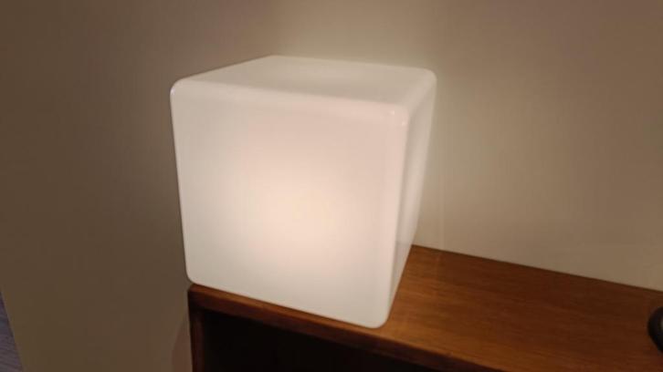 Natuzzi 'KUBIK' designlamp, Huis en Inrichting, Lampen | Kroonluchters, Zo goed als nieuw, Ophalen of Verzenden