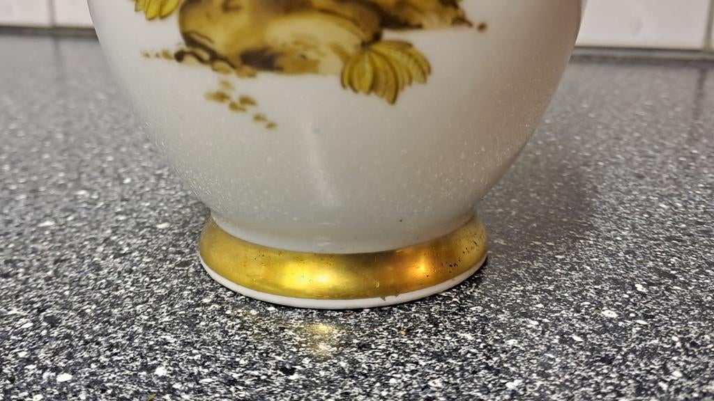 Vintage Vohenstrauss Johann Seltmann bloemenvaas 1960, Ophalen of Verzenden