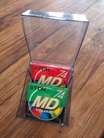 2x tdk 74 minidisc md colour nieuw in seal met bewaar doos, Ophalen of Verzenden