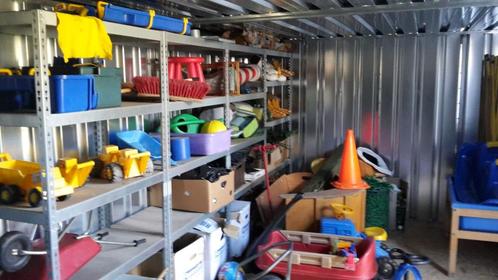 opslag speelgoed/speelplaats/snelbouwcontainer/kovobel, Kinderen en Baby's, Speelgoed | Buiten | Los speelgoed, Nieuw, Ophalen of Verzenden