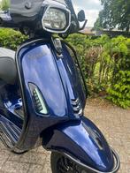 Vespa Sprint 2023 E5 45km brom 80cc Malossi Interlagos Blue, Ophalen of Verzenden, Zo goed als nieuw, 7005AM, 80 cc