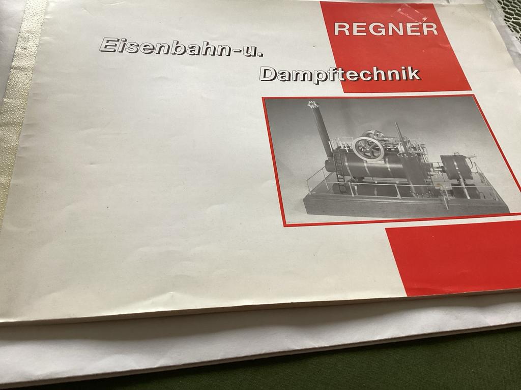 Regner Eisenbahn-u. Dampftechnik Catalogus uit 1976, Ophalen of Verzenden, Gelezen, Autotechniek