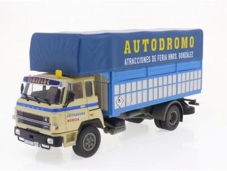 Dodge 42/16 '80 AUTODROMO schaal 1/43 IXO Spaanse serie # 71, Hobby en Vrije tijd, Modelauto's | 1:43, Nieuw, Bus of Vrachtwagen