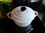 Le Creuset Mini Cocottes White 2x, Verzenden, Nieuw, Kom(men), Overige stijlen