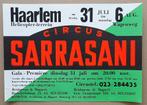 Circus Sarrasani – 1973 – Haarlem, Ophalen of Verzenden, Zo goed als nieuw, Overige onderwerpen