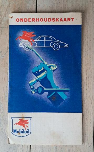 Mobil Mobiloil Onderhoudskaart NOS beschikbaar voor biedingen