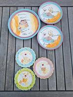 Leuke feest-borden!, Huis en Inrichting, Keuken | Servies, Ophalen, Gebruikt, Overige stijlen, Bord(en)