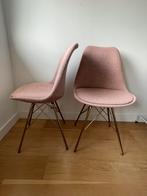 Twee Stoelen roze en goud, Huis en Inrichting, Ophalen, Zo goed als nieuw, Overige kleuren