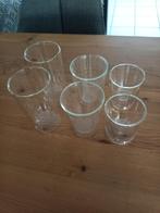 thermo glazen, Huis en Inrichting, Keuken | Servies, Glas of Glazen, Ophalen of Verzenden, Overige stijlen, Glas