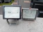 Twee bouwlampen, Ophalen, Gebruikt, Lamp met armatuur