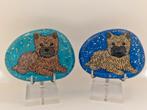 Cairn terrier herdenking steen met houdertje, Dieren en Toebehoren, Verzenden, Nieuw
