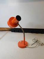 Vintage Oranje Tafellamp - 32cm / 450, Ophalen of Verzenden