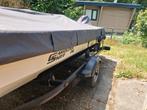 Vis/tourboot Carolina skiff j16, Watersport en Boten, Vis- en Consoleboten, Ophalen, Gebruikt, Tot 10 pk, 3 tot 6 meter