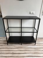 Stellingkast Vittsjö zwart, Ophalen, 100 tot 150 cm, Vierkant, Zo goed als nieuw