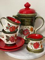 vintage koffie-/theeservies van Schramberg Majolika Fabrik, Antiek en Kunst, Antiek | Keramiek en Aardewerk, Ophalen of Verzenden
