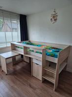 Halfhoogslaper incl. bureau, Ophalen, Gebruikt, Halfhoogslaper