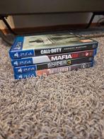 PS4 Spellen Bundel - Call of Duty, Mafia, Battlefield, Spelcomputers en Games, Spelcomputers | Sony PlayStation 4, Ophalen, Gebruikt