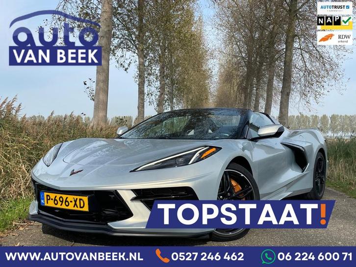 Chevrolet Corvette C8 Cabrio LT2 Z51 Akrapovic, Auto's, Chevrolet, Bedrijf, Te koop, Corvette, Achteruitrijcamera, Airconditioning