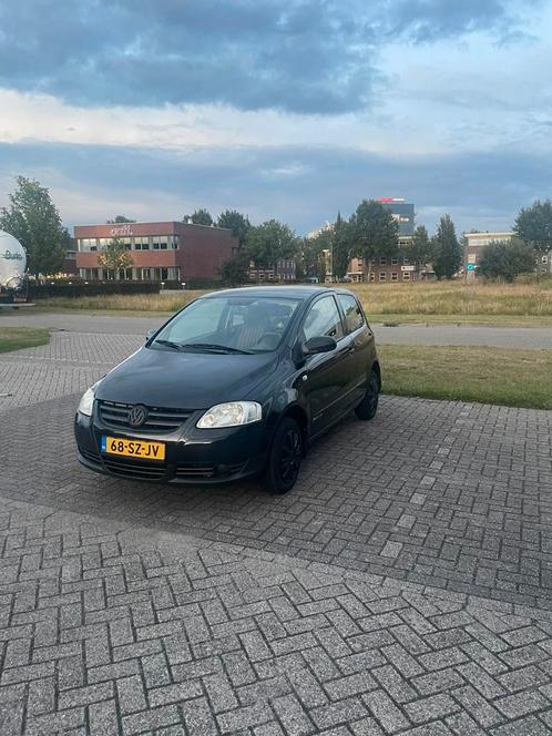 Volkswagen Fox 1.2 40KW 2006 Zwart, Auto's, Volkswagen, Particulier, Fox, Benzine, C, Hatchback, Handgeschakeld, Origineel Nederlands