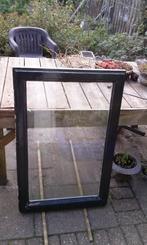 Hardhouten raam met dubbelglas, Doe-het-zelf en Verbouw, Glas en Ramen, Ophalen, Gevelraam of Ruit, Gebruikt, Minder dan 80 cm